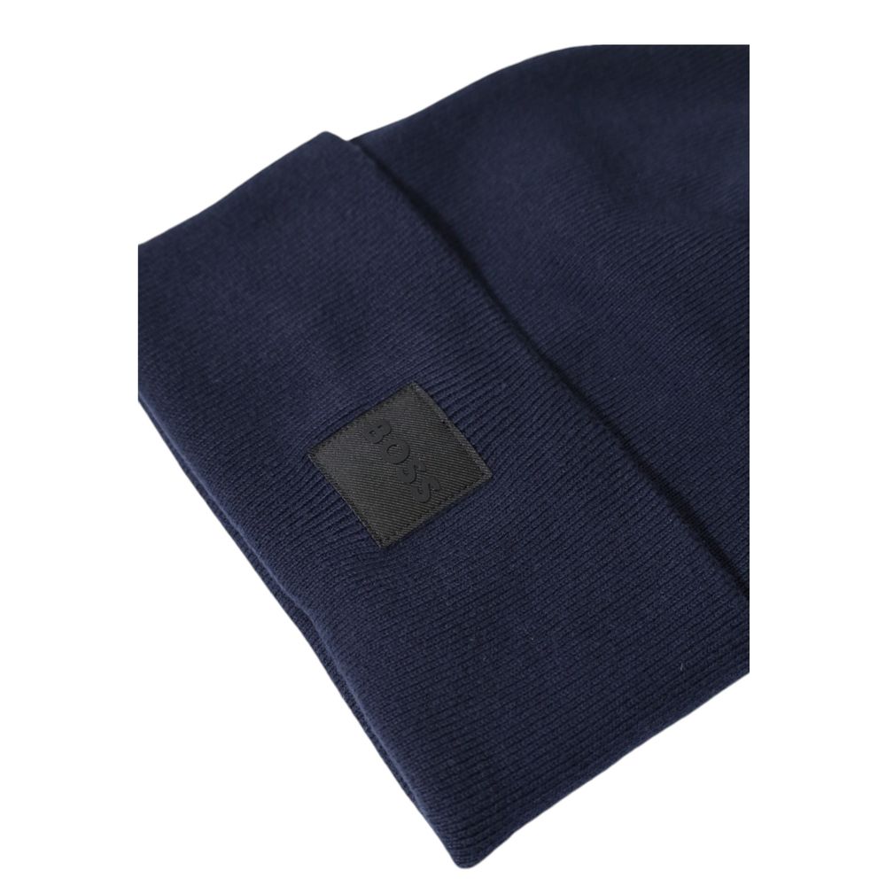 Cappellino in cotone blu Hugo Boss (Cappello da baseball)