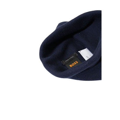 Cappellino in cotone blu Hugo Boss (Cappello da baseball)