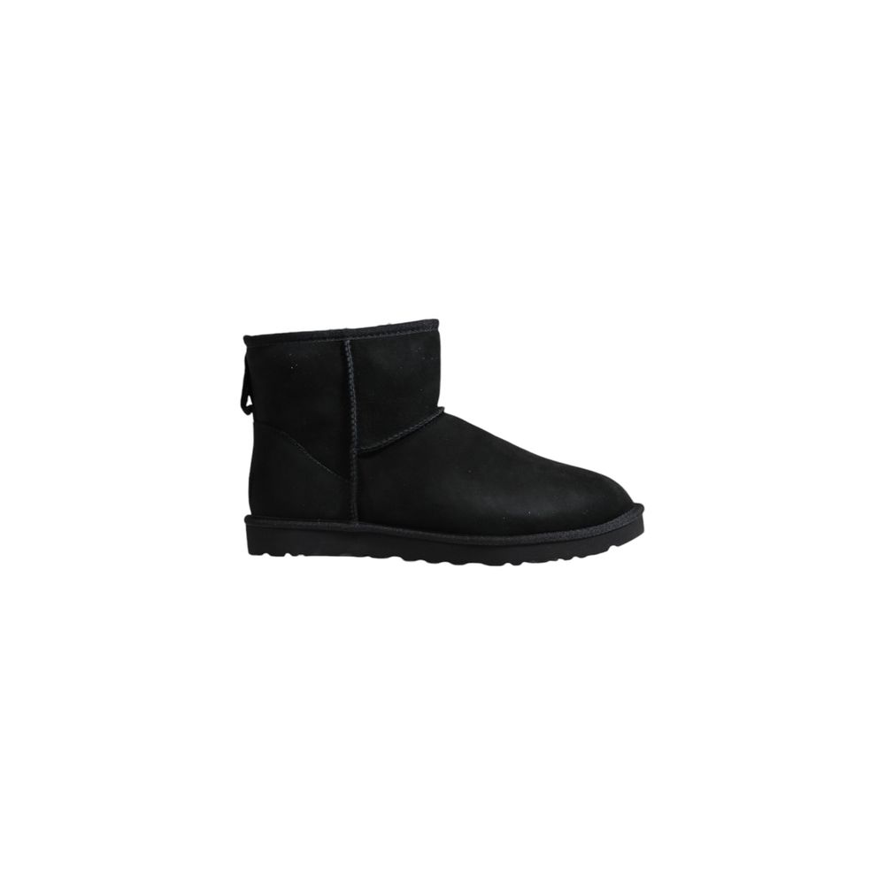 Bottines UGG en daim et cuir noirs