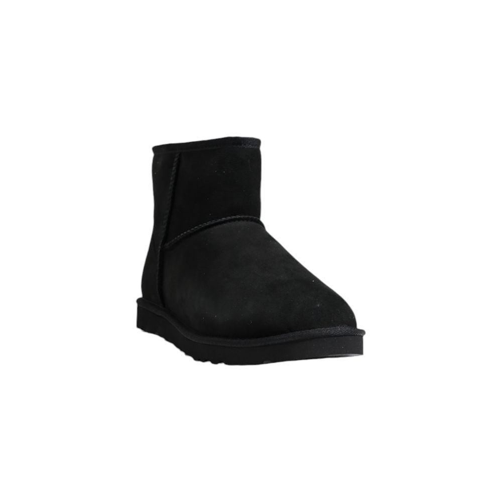 Bottines UGG en daim et cuir noirs
