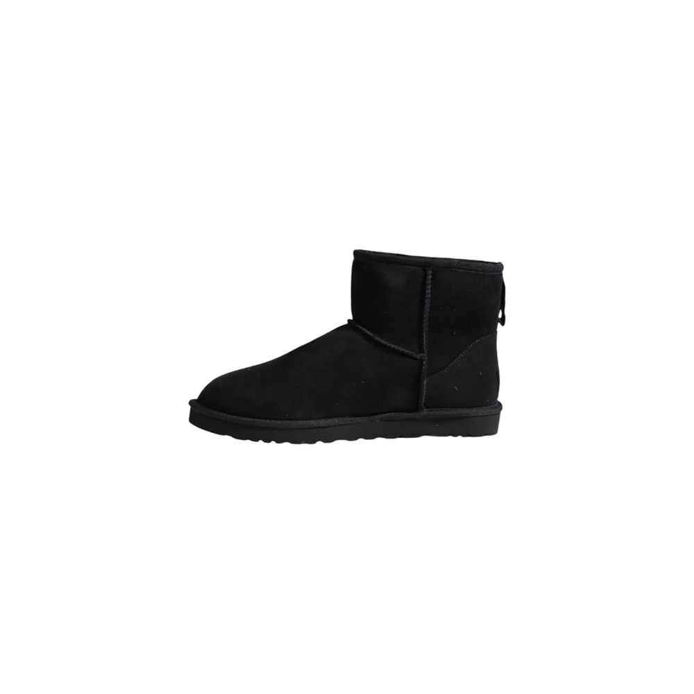 Bottines UGG en daim et cuir noirs
