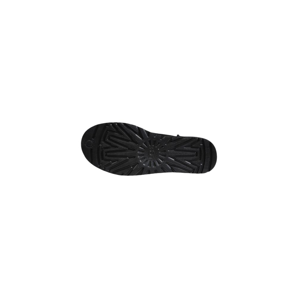 Bottines UGG en daim et cuir noirs