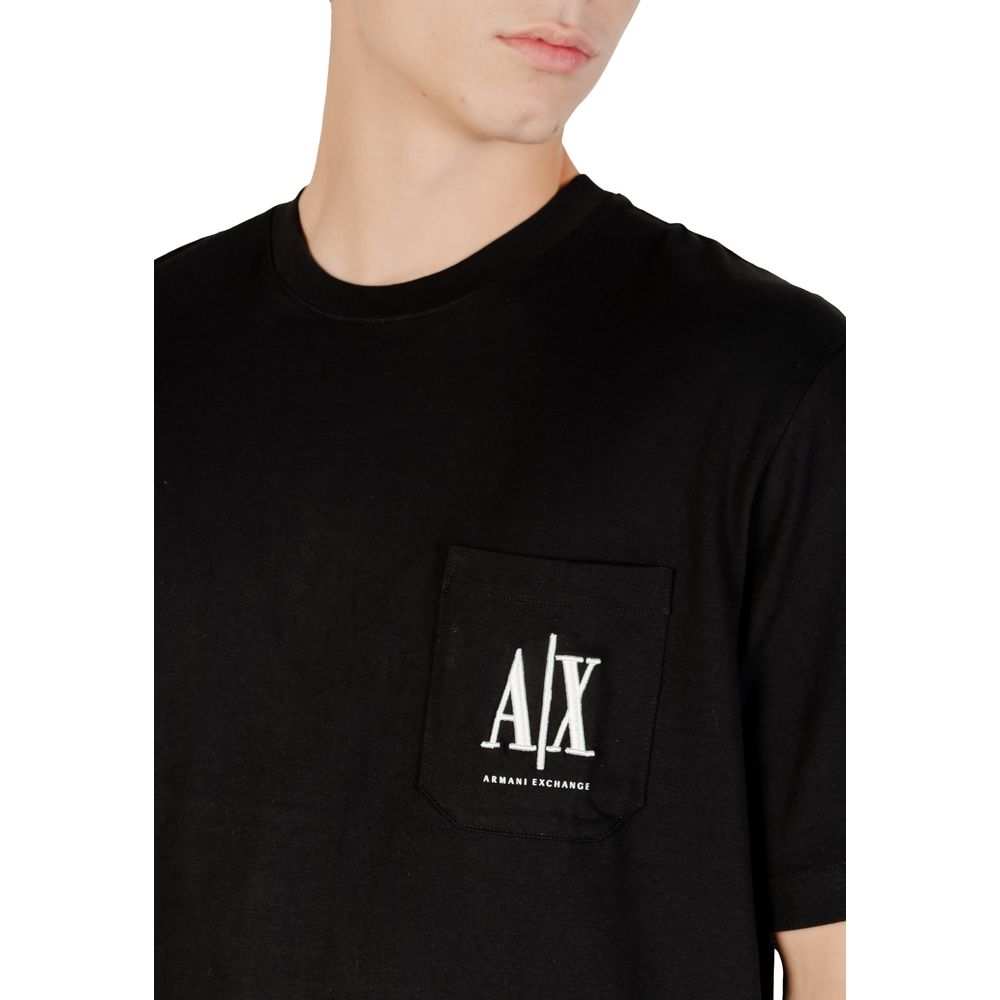 Armani Exchange Vêtements de sport noirs en coton