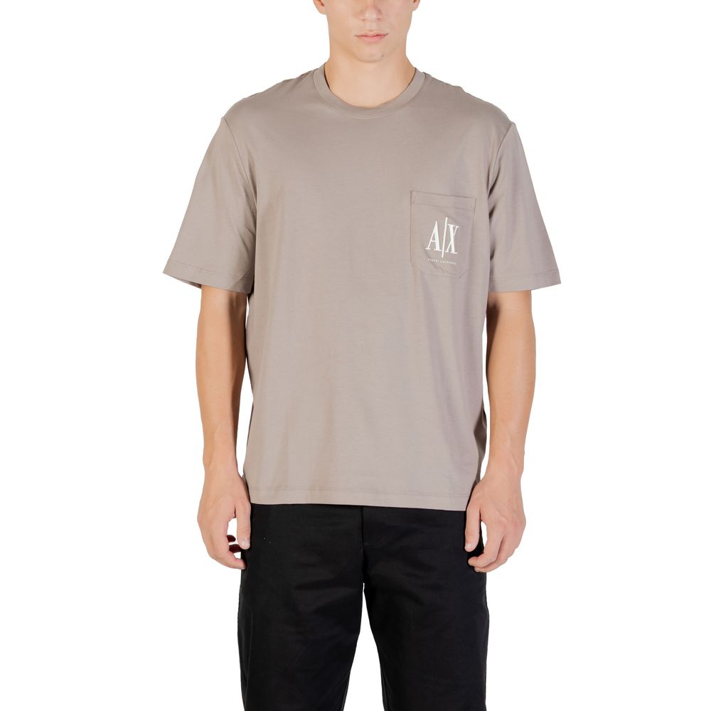 Vêtements de sport Armani Exchange en coton marron
