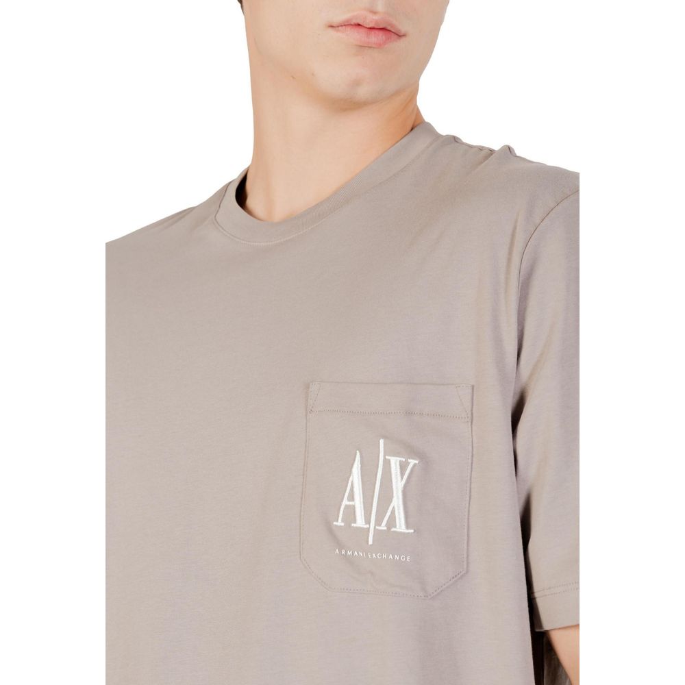 Vêtements de sport Armani Exchange en coton marron