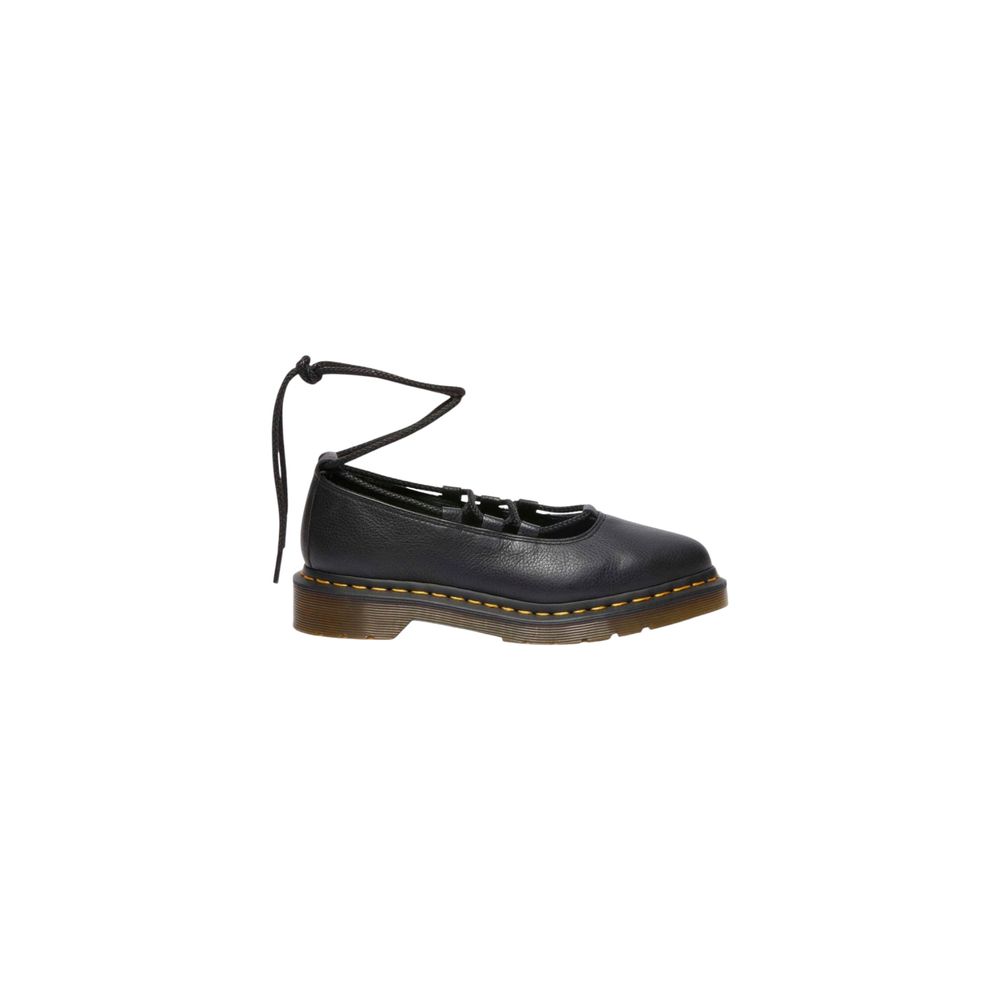 Escarpins à plateforme en cuir noir Dr. Martens