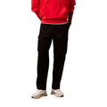Pantaloni Cargo Neri in Cotone Calvin Klein Jeans