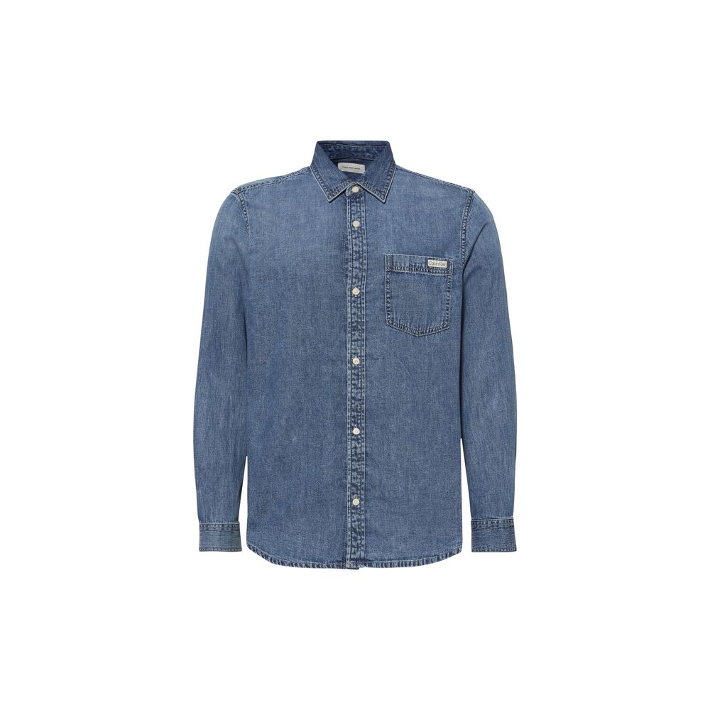 Chemise en jean bleu Calvin Klein Jeans