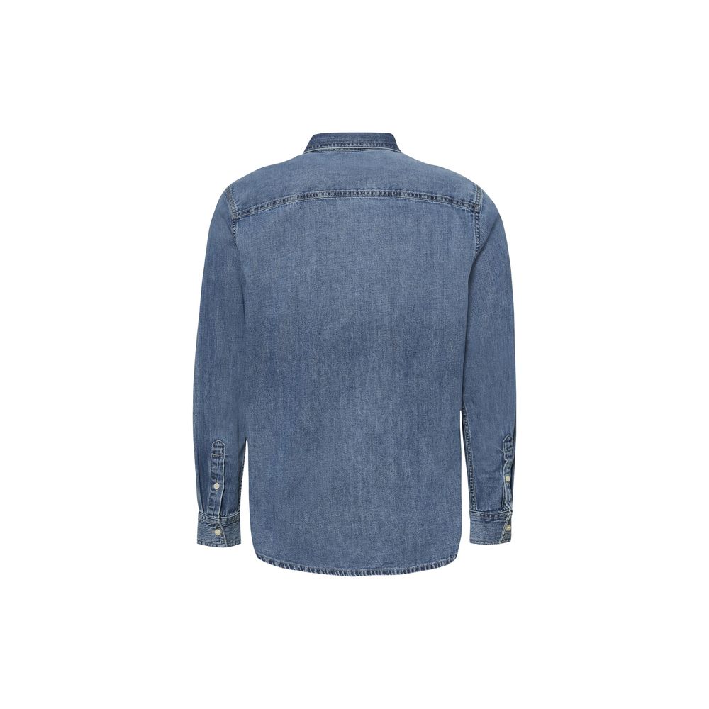 Chemise en jean bleu Calvin Klein Jeans