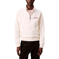 Calvin Klein Jeans White Cotton Sweatshirt