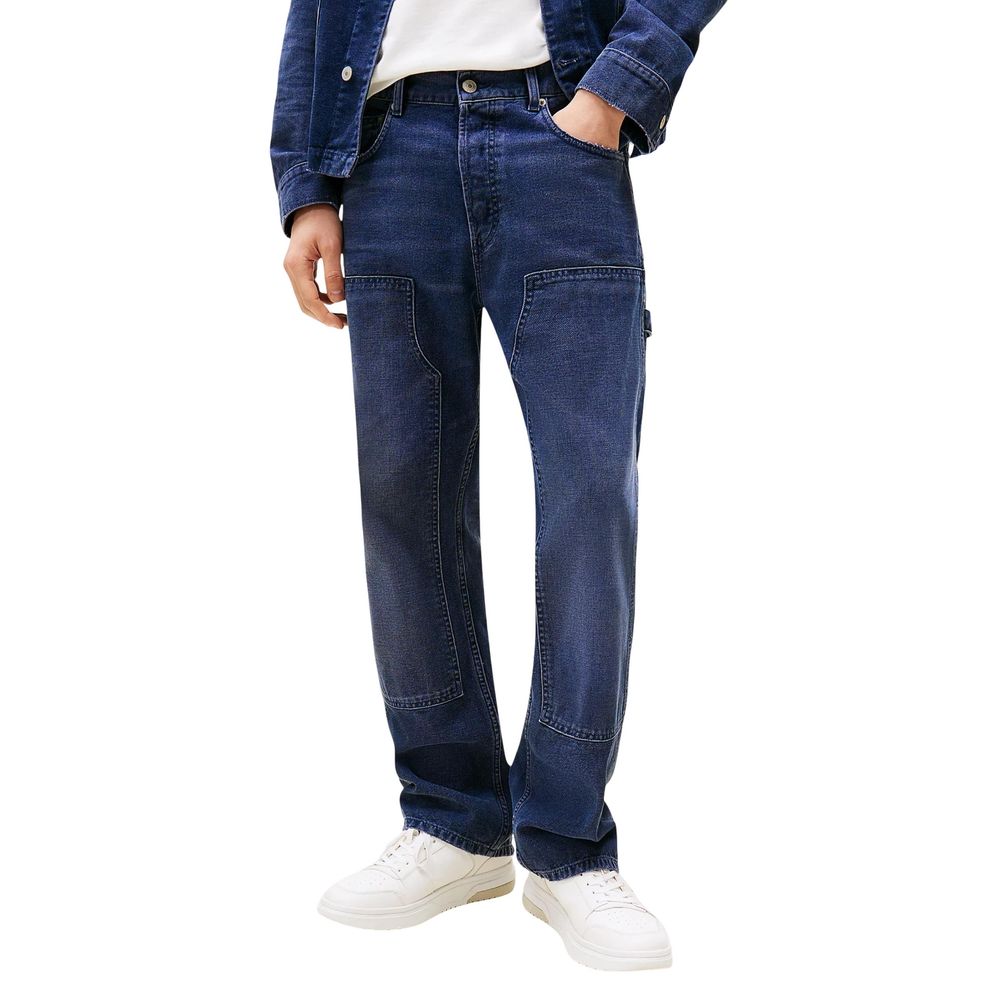 Tommy Hilfiger Jeans Jeans Blu in Cotone Riciclato Vestibilità Rilassata
