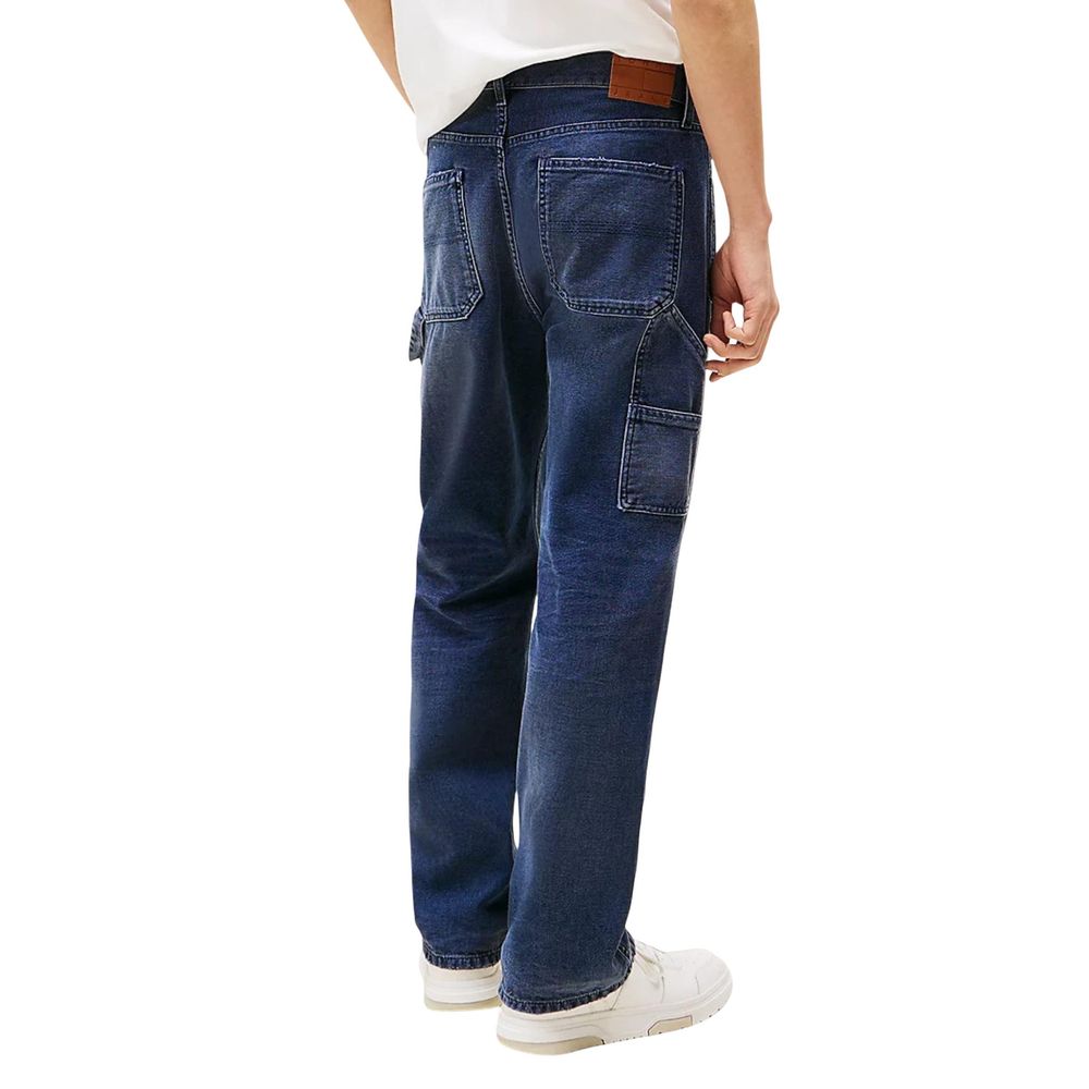 Tommy Hilfiger Jeans Jeans Blu in Cotone Riciclato Vestibilità Rilassata