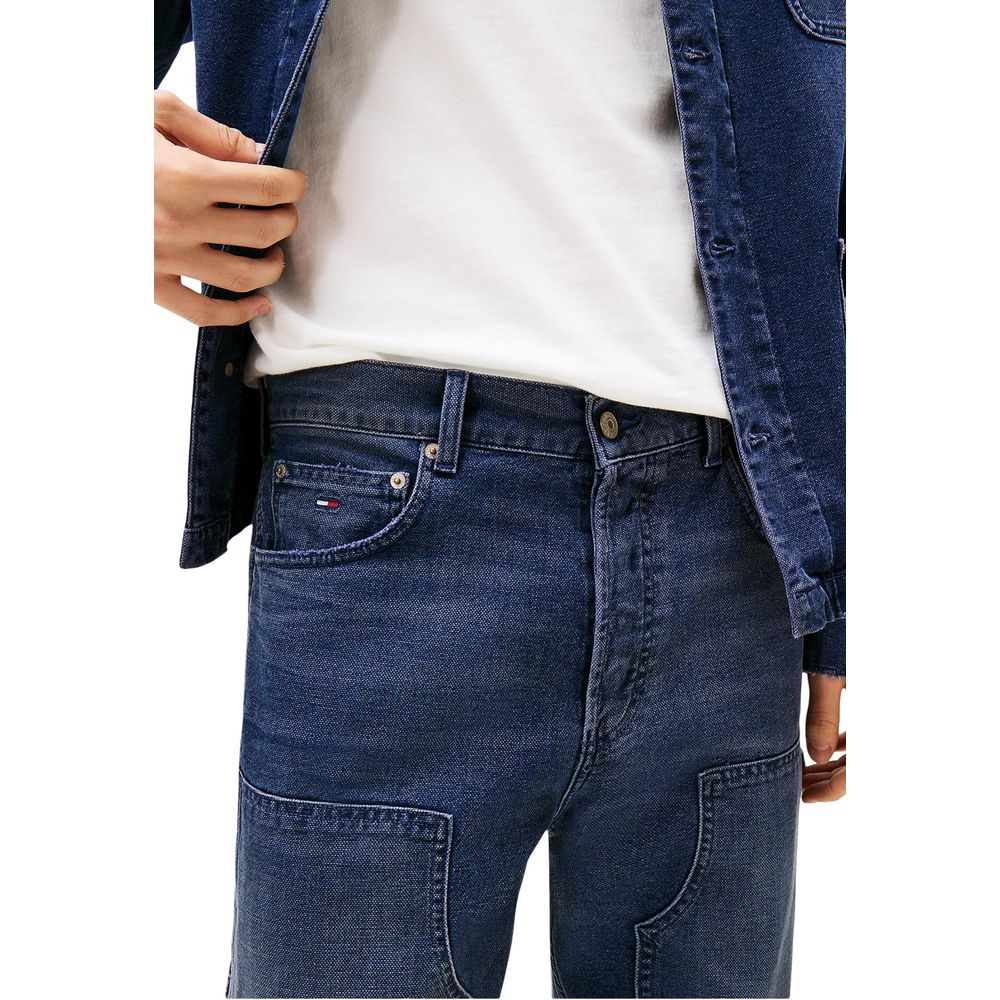 Tommy Hilfiger Jeans Jeans Blu in Cotone Riciclato Vestibilità Rilassata