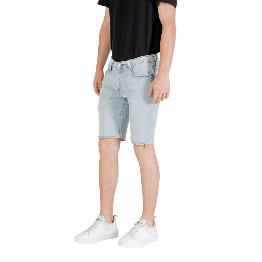 Short Bermuda en coton bleu clair Levi's