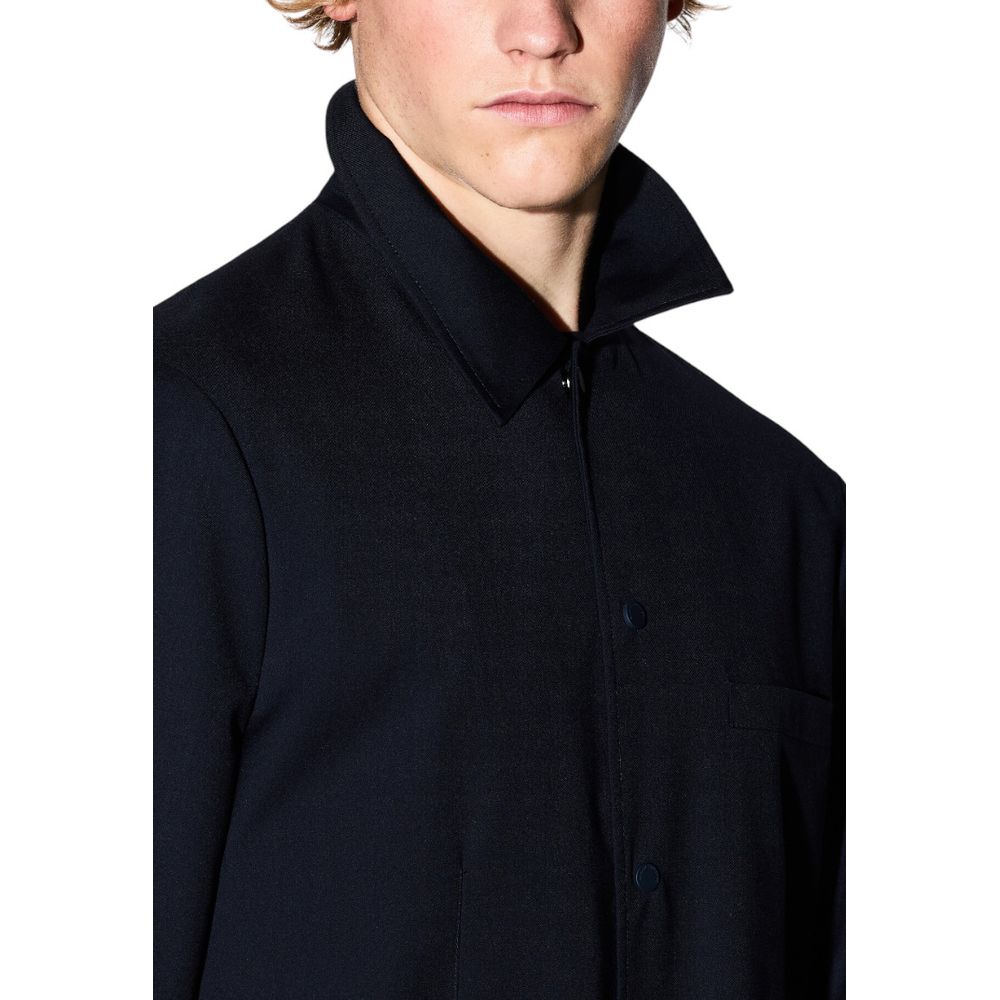 Blazer Armani Exchange en polyester noir
