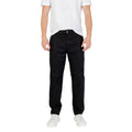 Armani Exchange Pantalones ajustados de algodón negros