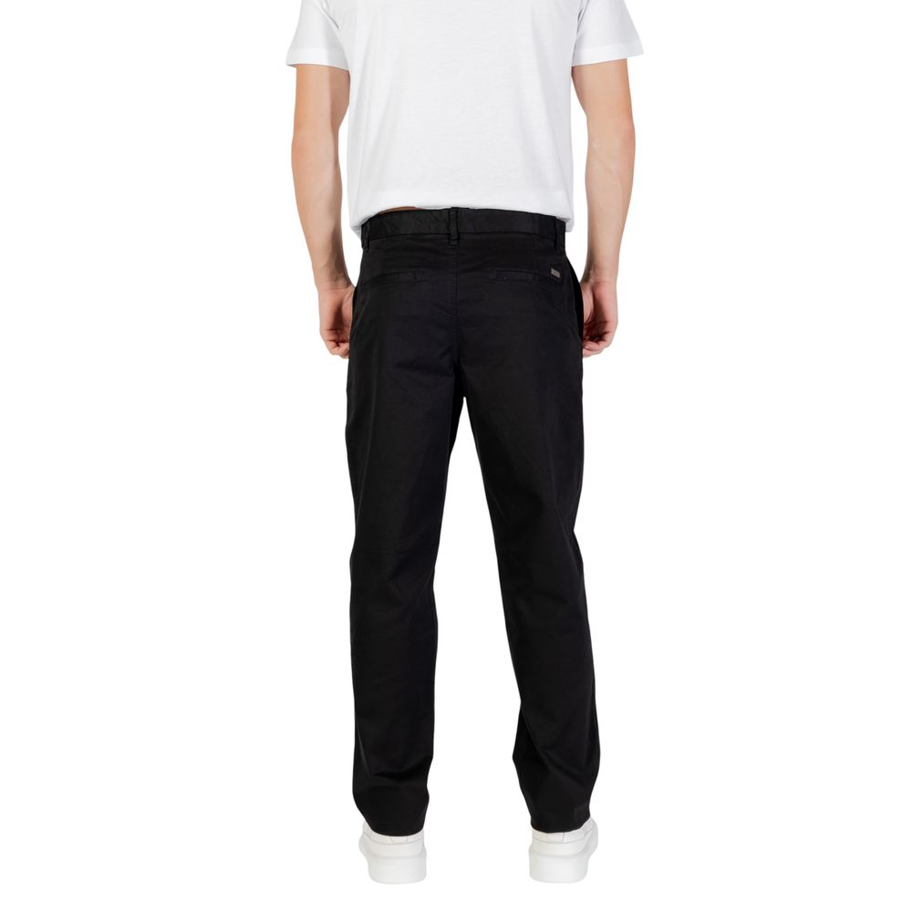 Pantalon skinny en coton noir Armani Exchange