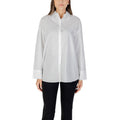 Camicia in cotone bianca Armani Exchange