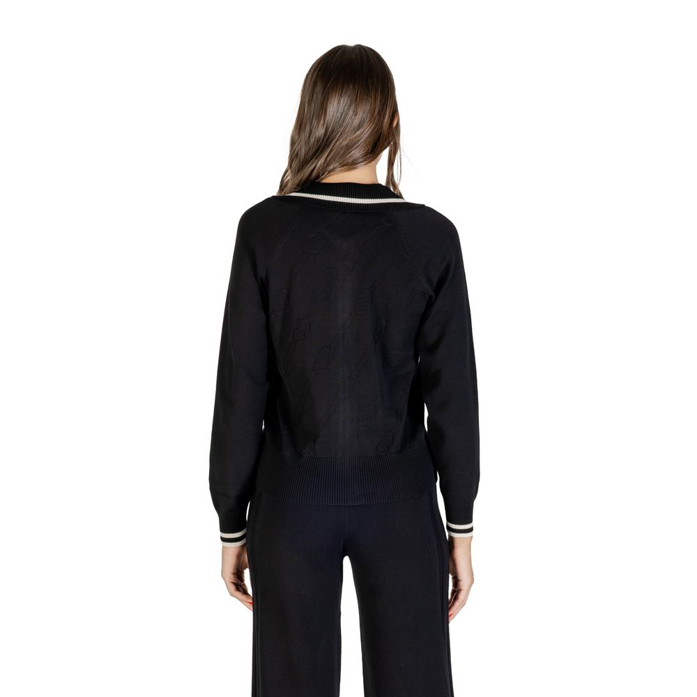 Cardigan Liu Jo in viscosa bianco e nero