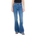 Jeans Liu Jo in cotone blu a zampa