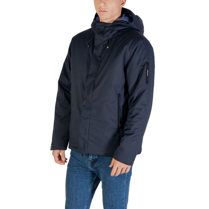 EA7 Emporio Armani Poliestere Blu Falso