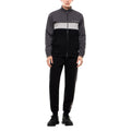 Tuta Emporio Armani EA7 in cotone nero
