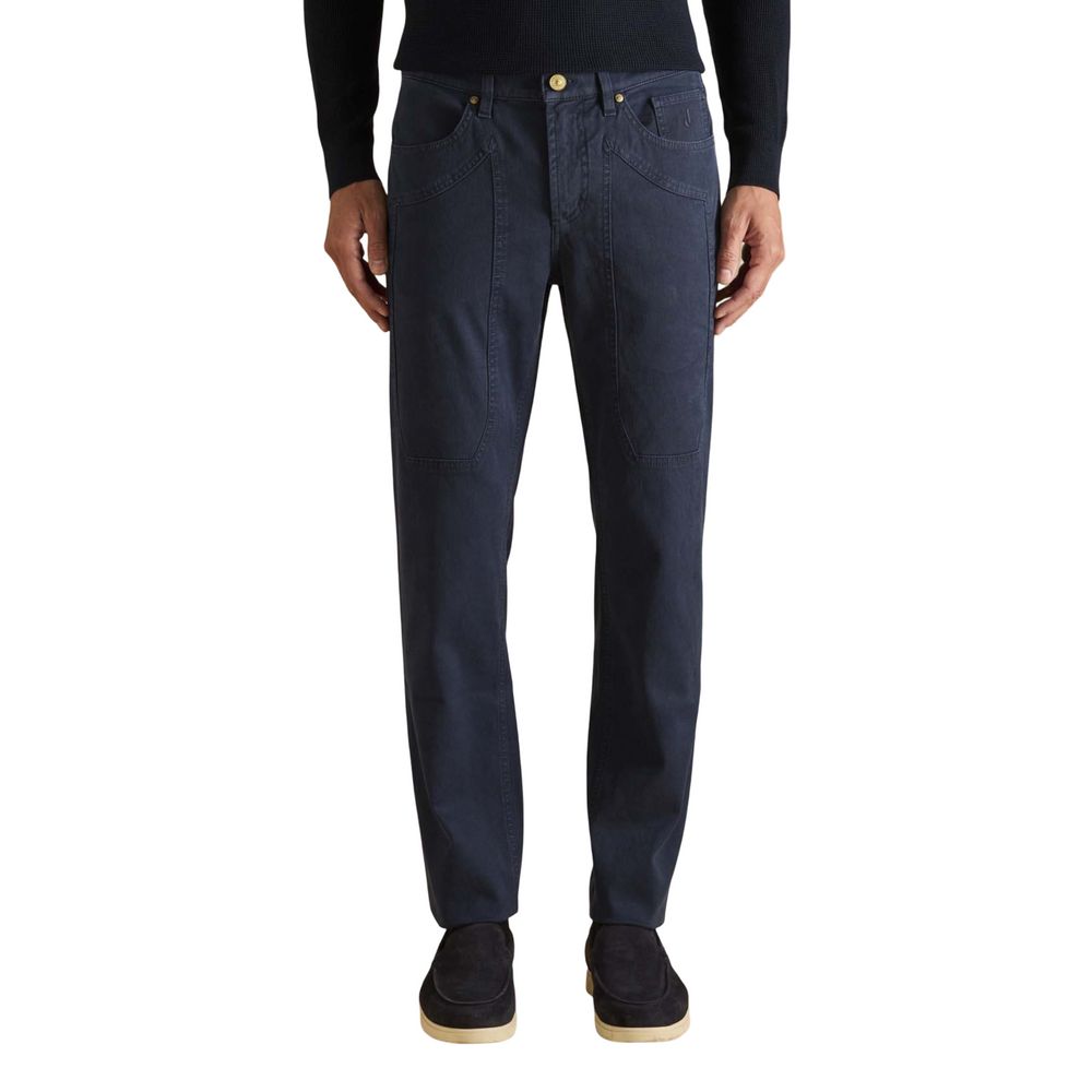 Jeans slim en coton bleu Jeckerson