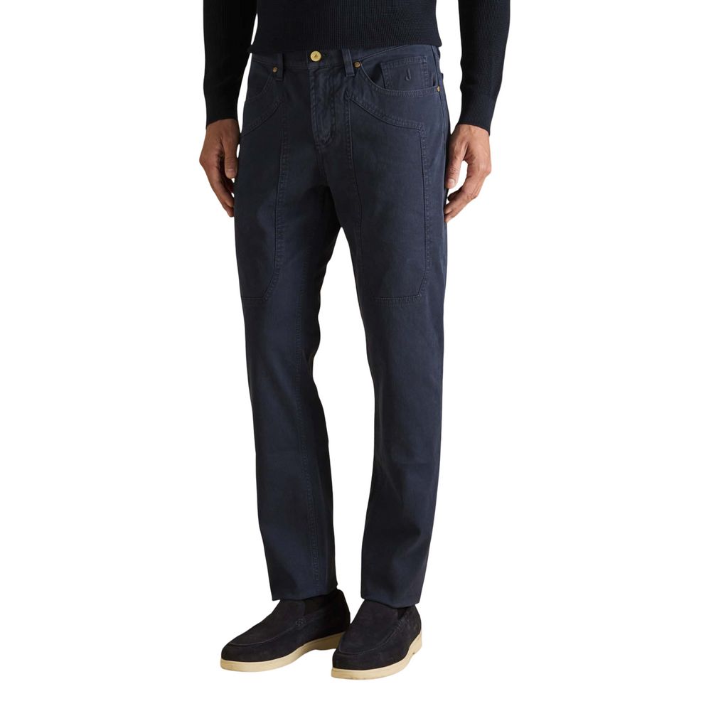 Jeans slim en coton bleu Jeckerson