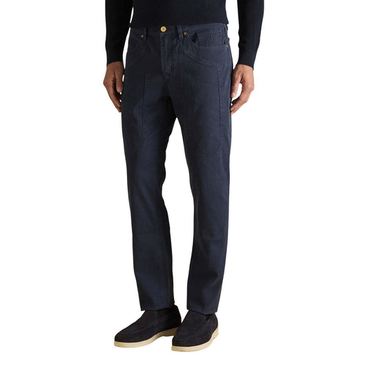 Jeans slim en coton bleu Jeckerson
