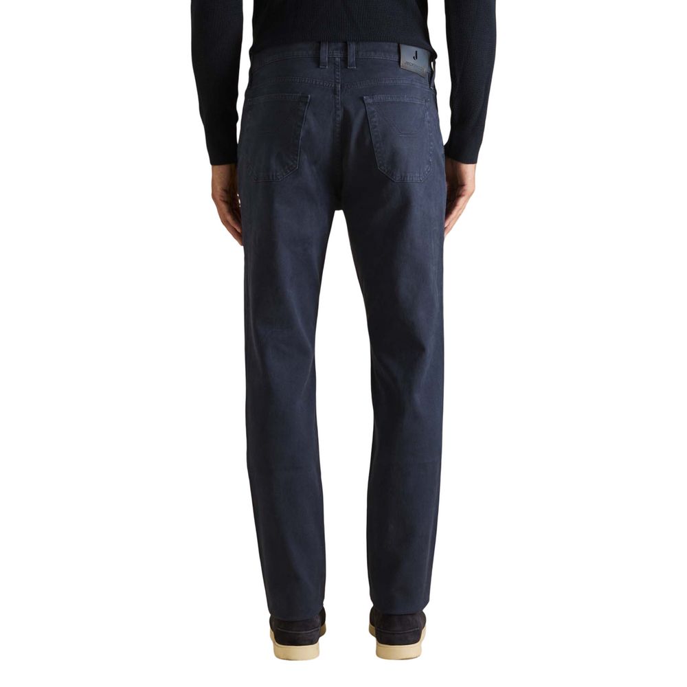 Jeans slim en coton bleu Jeckerson