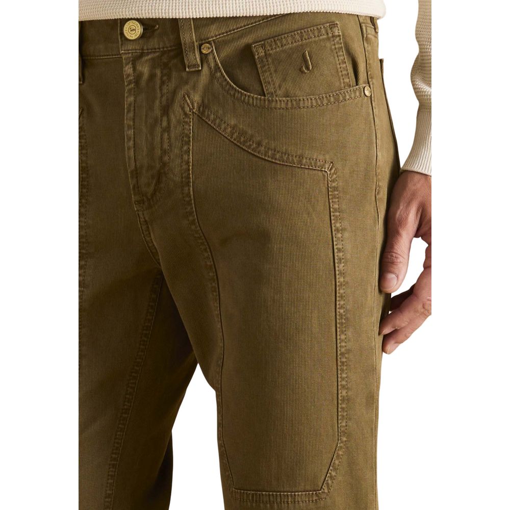 Jeans Skinny Jeckerson Marroni in Cotone