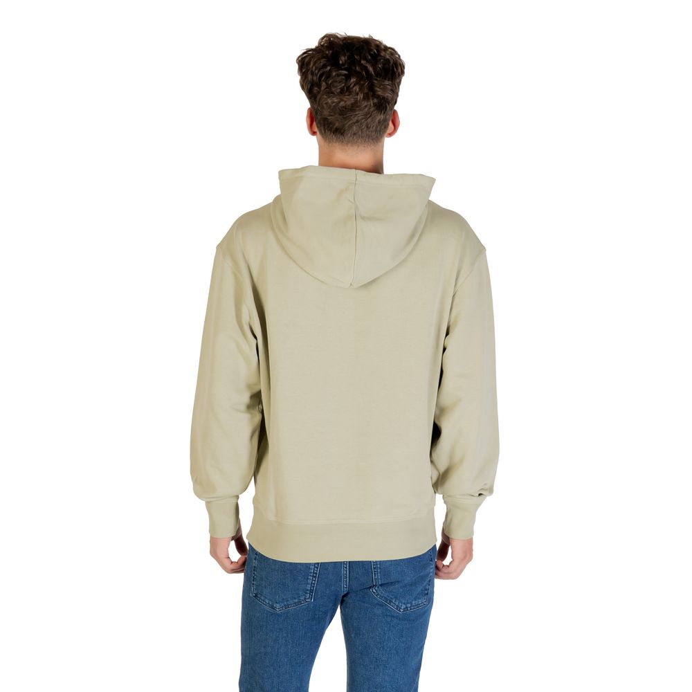 Felpa con cappuccio in cotone Hugo Boss Green