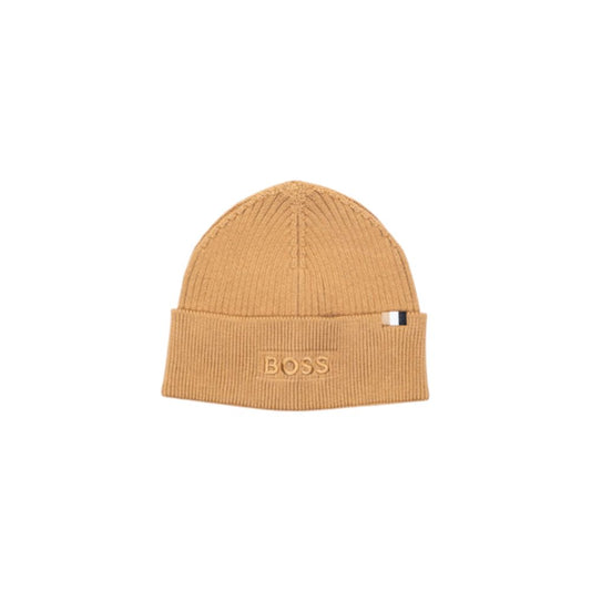 Hugo Boss Cappellino Beige di Cotone (Cappello da Baseball)