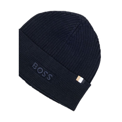Cappellino in cotone blu Hugo Boss (Cappello da baseball)