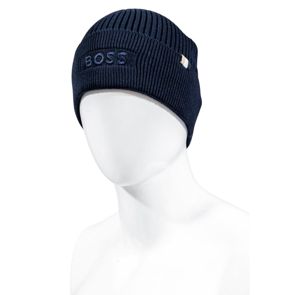 Cappellino in cotone blu Hugo Boss (Cappello da baseball)