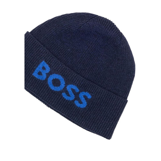 Cappello Hugo Boss blu in poliammide riciclata (Baseball)