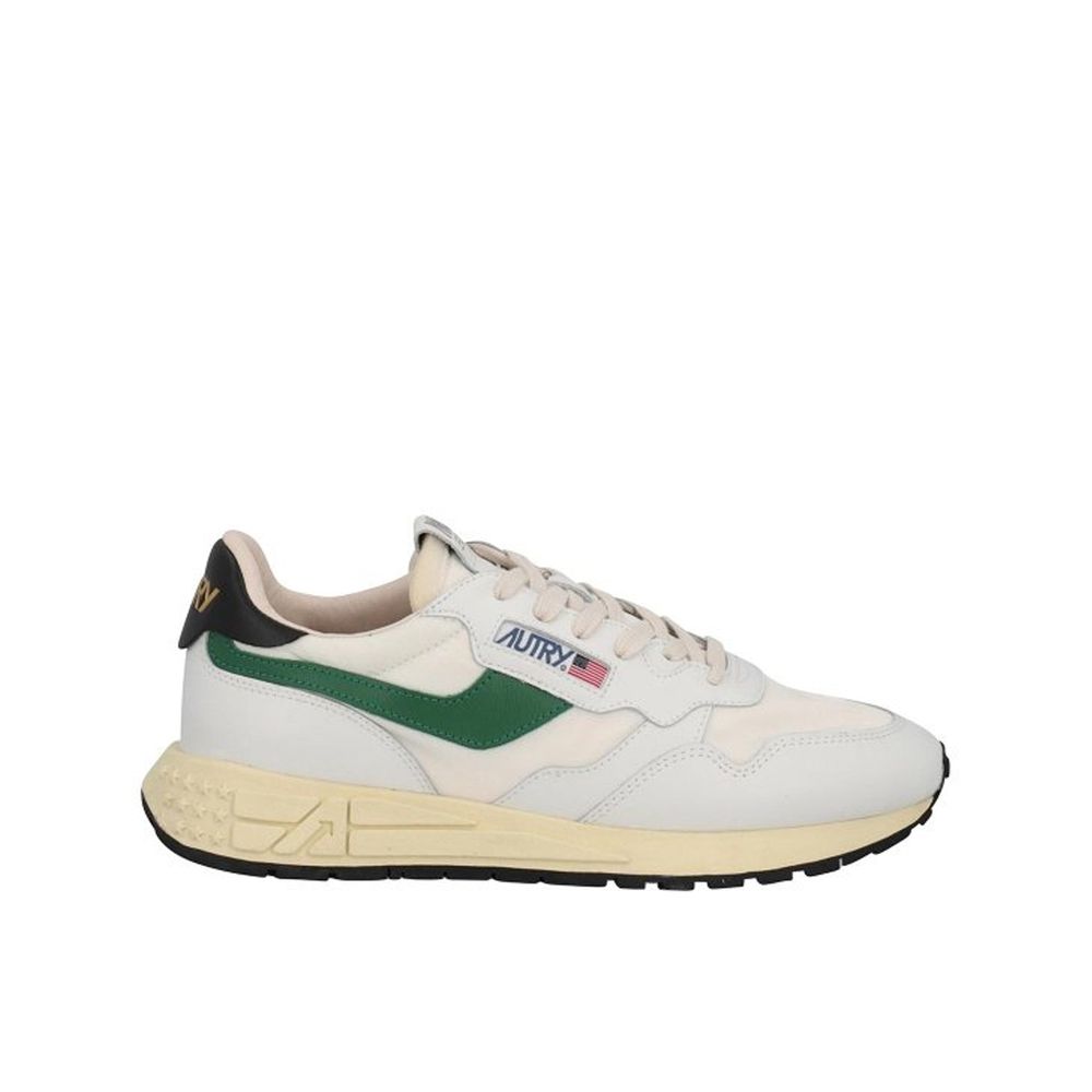 Baskets de sport Autry en cuir blanc