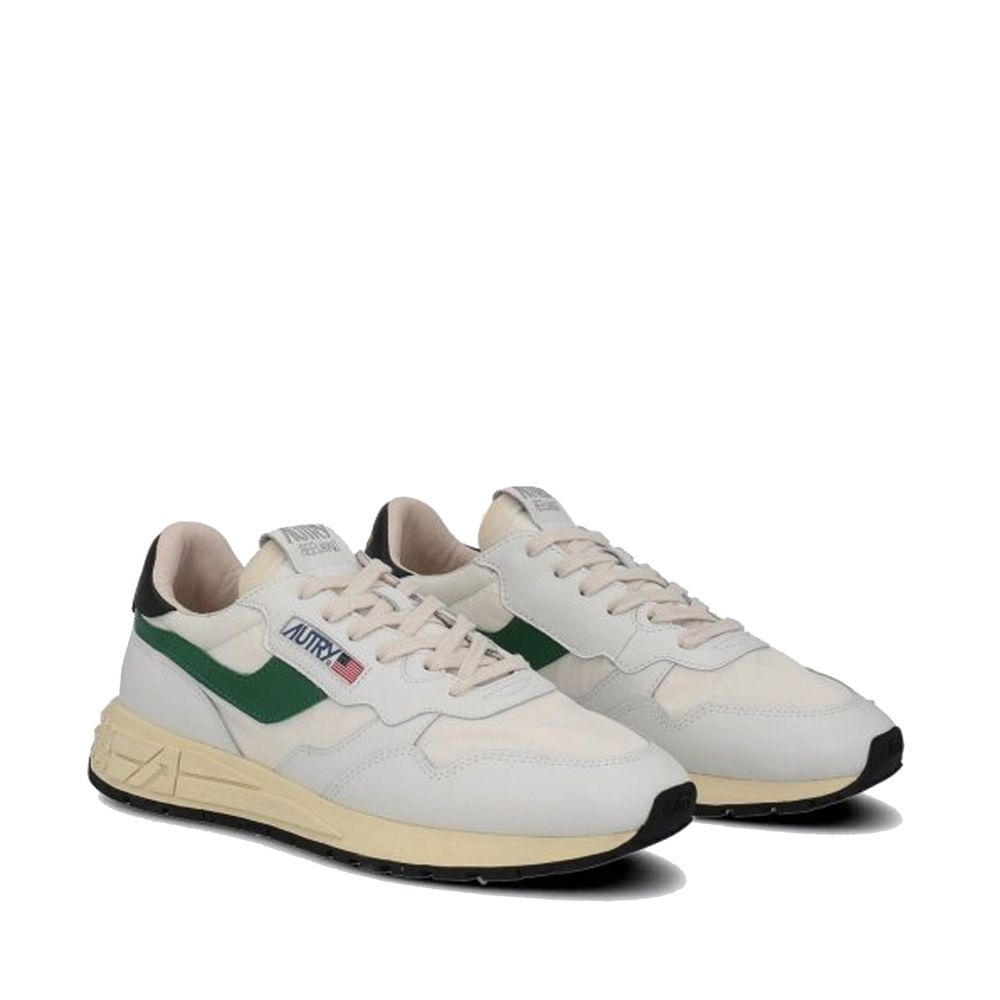 Baskets de sport Autry en cuir blanc