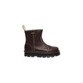 Bottines en cuir marron Dr. Martens