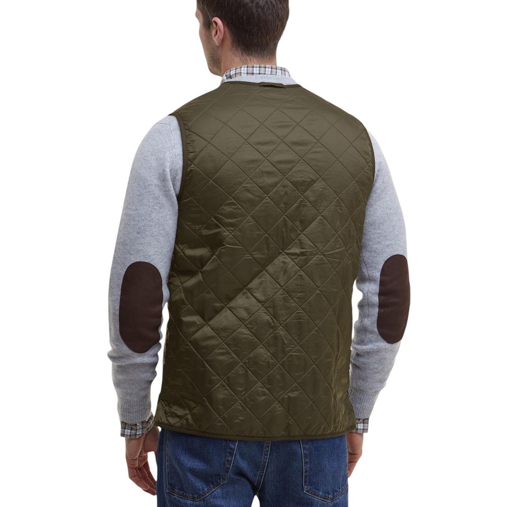 Gilet sans manches Barbour vert en polyamide