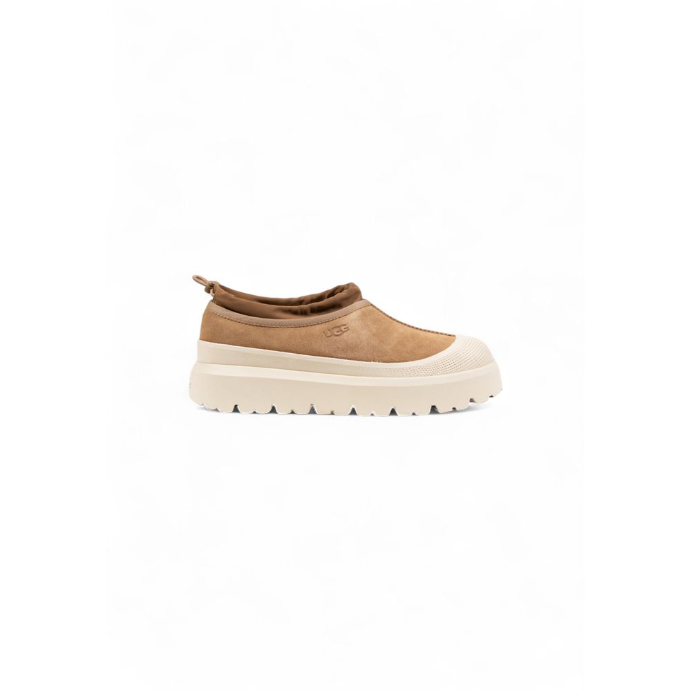 Zoccoli in pelle scamosciata beige UGG