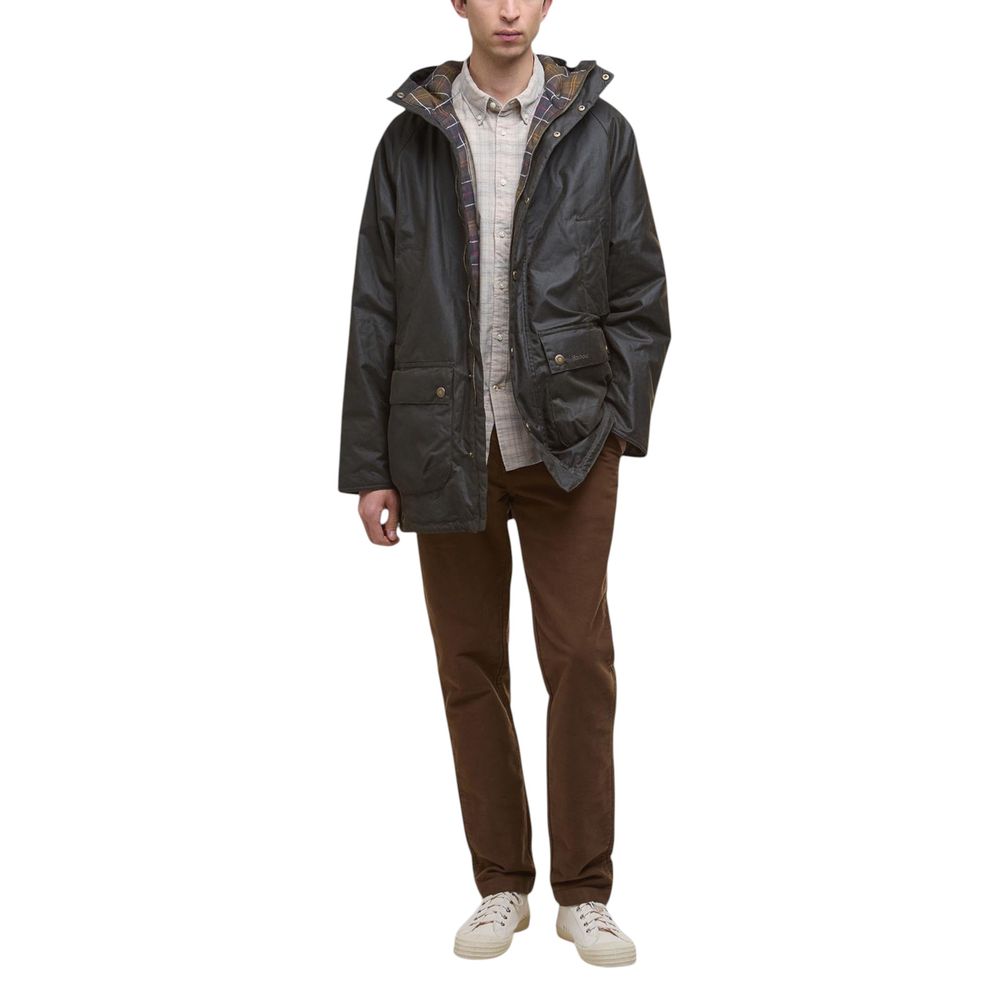 Parka en coton vert Barbour