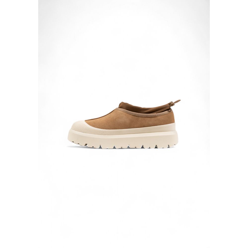 Zoccoli in pelle scamosciata beige UGG