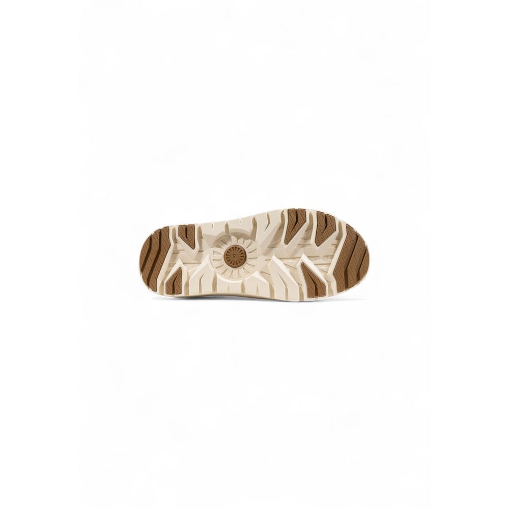 Zoccoli in pelle scamosciata beige UGG