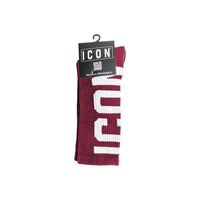 Calzini in cotone Icon Bordeaux