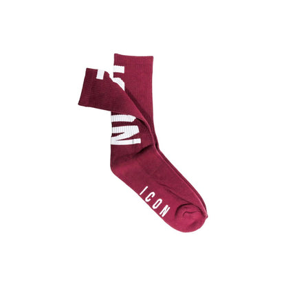 Calzini in cotone Icon Bordeaux