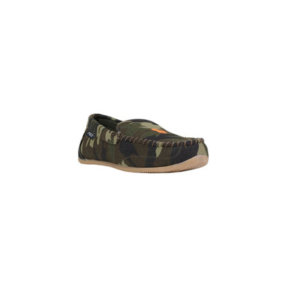 Pantofole Ralph Lauren in tessuto verde