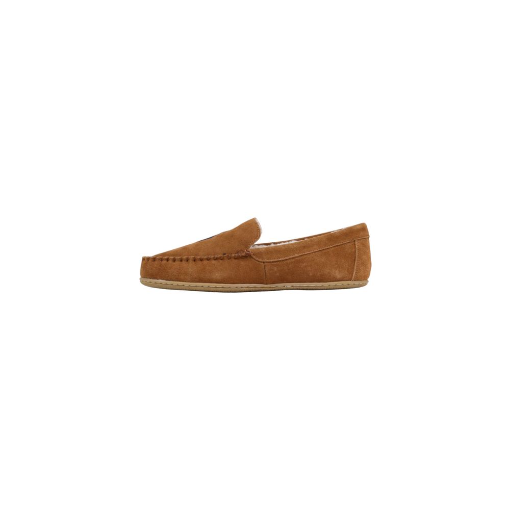 Ciabatte in camoscio marrone Ralph Lauren