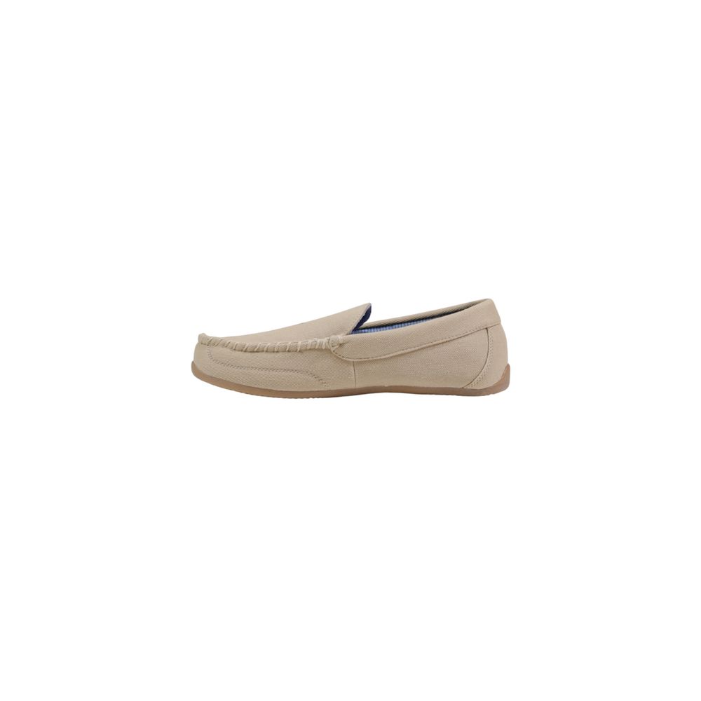 Pantofole in tessuto beige Ralph Lauren