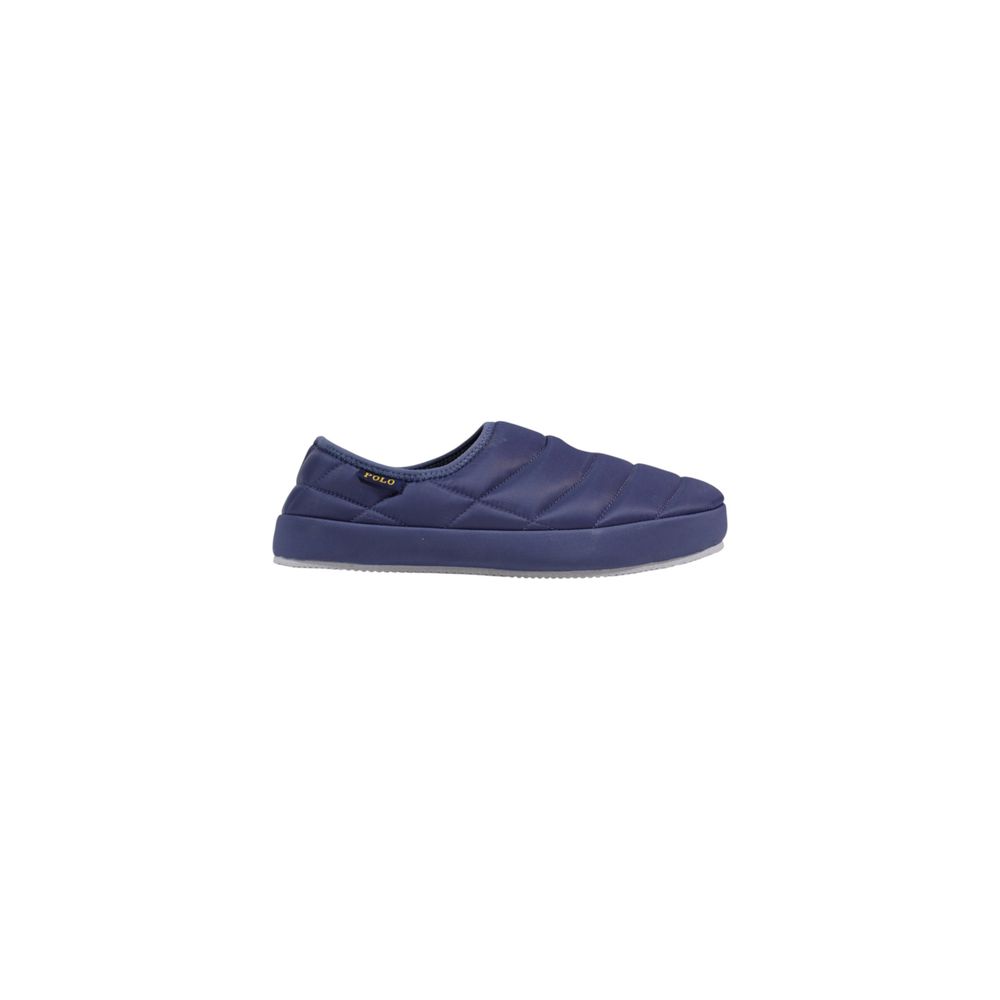 Pantofole in tessuto blu Ralph Lauren